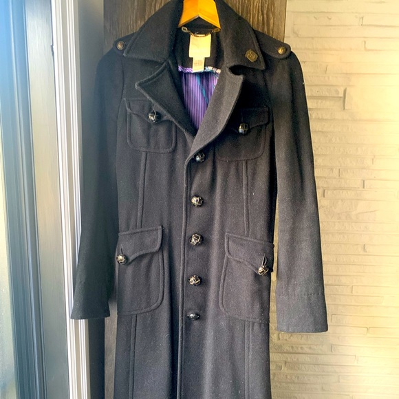 Diesel Women's wool military coat Size Small - Picture 1 of 6